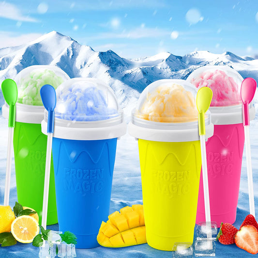 Squeezable Slushy Making Cup