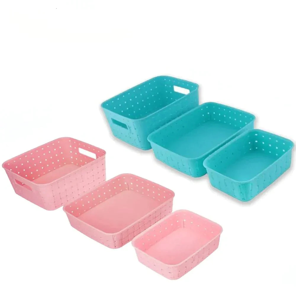 Multipurpose Shelf Plastic Basket - Home Essentials Store Retail